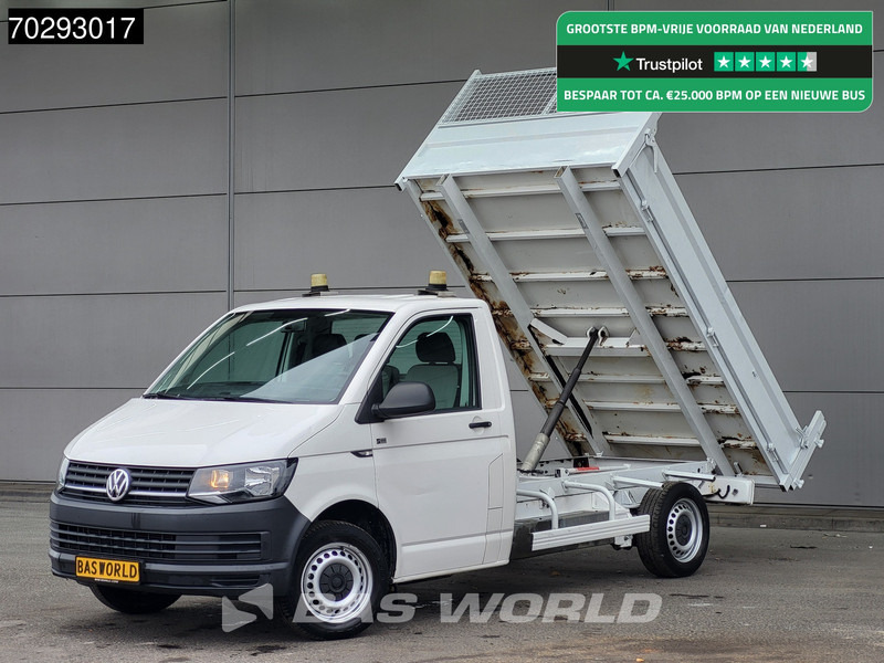 Volkswagen Transporter 150PK Kipper Trekhaak Euro6 Tipper Benne Kieper Trekhaak - Fourgon plateau: photos 1 Volkswagen Transporter 150PK Kipper Trekhaak Euro6 Tipper Benne Kieper Trekhaak - Fourgon plateau: photos 1