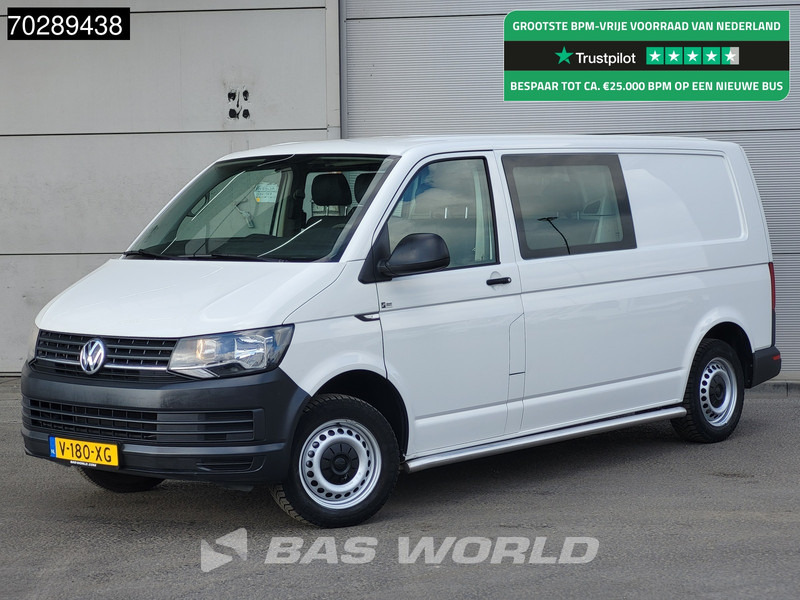 Volkswagen Transporter Dubbel Cabine L2H1 Airco Cruise Euro6 DC Doka Mixto L2 4m3 Airco Cruise control - Fourgonnette: photos 1 Volkswagen Transporter Dubbel Cabine L2H1 Airco Cruise Euro6 DC Doka Mixto L2 4m3 Airco Cruise control - Fourgonnette: photos 1