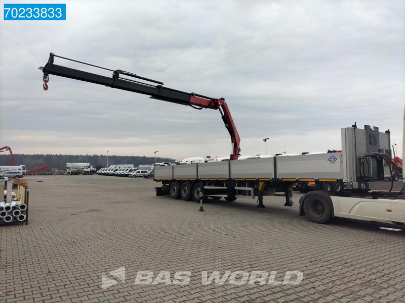 Bodex KIS3B 3 axles NEW! Fassi F235A.0.23 - Semi-remorque plateau: photos 3 Bodex KIS3B 3 axles NEW! Fassi F235A.0.23 - Semi-remorque plateau: photos 3