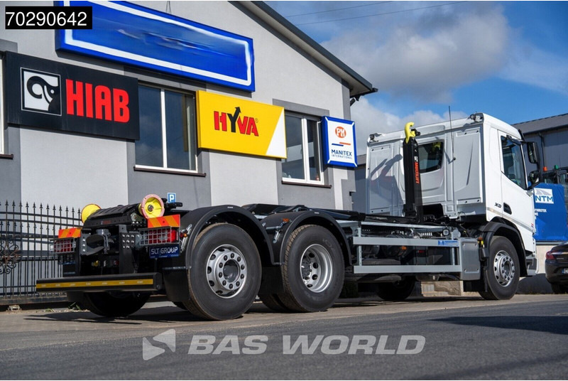 DAF XD 450 XD 6X2 NEW! 20 Tonnes Hiab Multilift ACC Automatic Steering axle Euro 6 - Camion ampliroll: photos 5 DAF XD 450 XD 6X2 NEW! 20 Tonnes Hiab Multilift ACC Automatic Steering axle Euro 6 - Camion ampliroll: photos 5