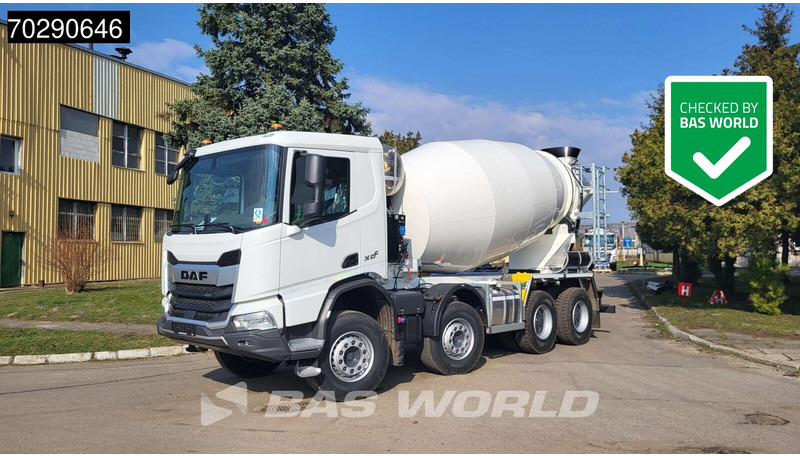 DAF XD 450 XD 8X4 NEW! 10m3 FML Mixer Automatic Big-Axle Euro 6 - Camion malaxeur: photos 1 DAF XD 450 XD 8X4 NEW! 10m3 FML Mixer Automatic Big-Axle Euro 6 - Camion malaxeur: photos 1