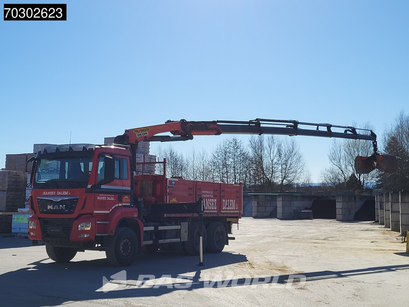 MAN TGS 33.440 6X4 Palfinger PK23001-EH Kran Crane Big-Axle 13m3 tipper Euro 6 - Camion benne, Camion grue: photos 2 MAN TGS 33.440 6X4 Palfinger PK23001-EH Kran Crane Big-Axle 13m3 tipper Euro 6 - Camion benne, Camion grue: photos 2