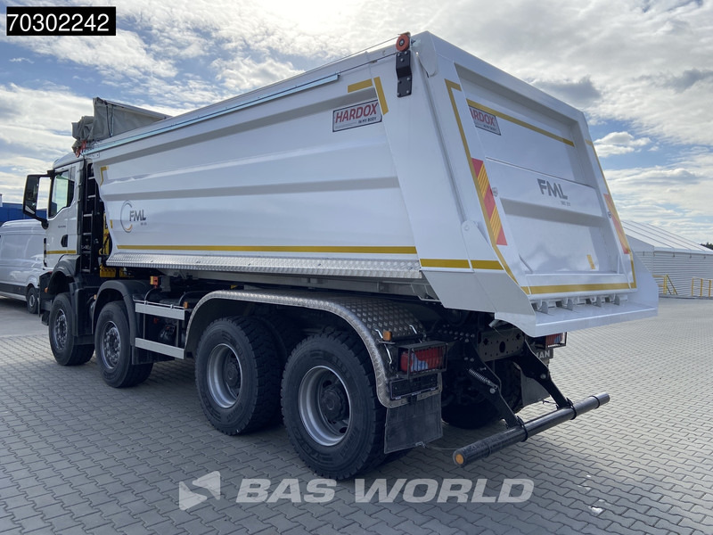 MAN TGS 41.400 8X4 20m3 KH Kipper Tarpaulin Automatic Big-Axle EURO 2 - Camion benne: photos 2 MAN TGS 41.400 8X4 20m3 KH Kipper Tarpaulin Automatic Big-Axle EURO 2 - Camion benne: photos 2