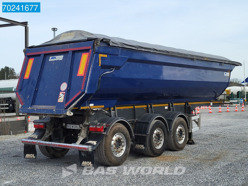 MOL MO4DAST3 3 axles 27m3 Liftachse Steel Tipper Hardox - Semi-remorque benne: photos 5 MOL MO4DAST3 3 axles 27m3 Liftachse Steel Tipper Hardox - Semi-remorque benne: photos 5
