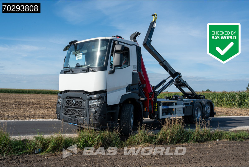 Renault C 480 C 6X2 Penz 15Z 9.5R Hiab 21 Tonnes Lift-Axle Euro 6 - Camion ampliroll, Camion grue: photos 1 Renault C 480 C 6X2 Penz 15Z 9.5R Hiab 21 Tonnes Lift-Axle Euro 6 - Camion ampliroll, Camion grue: photos 1