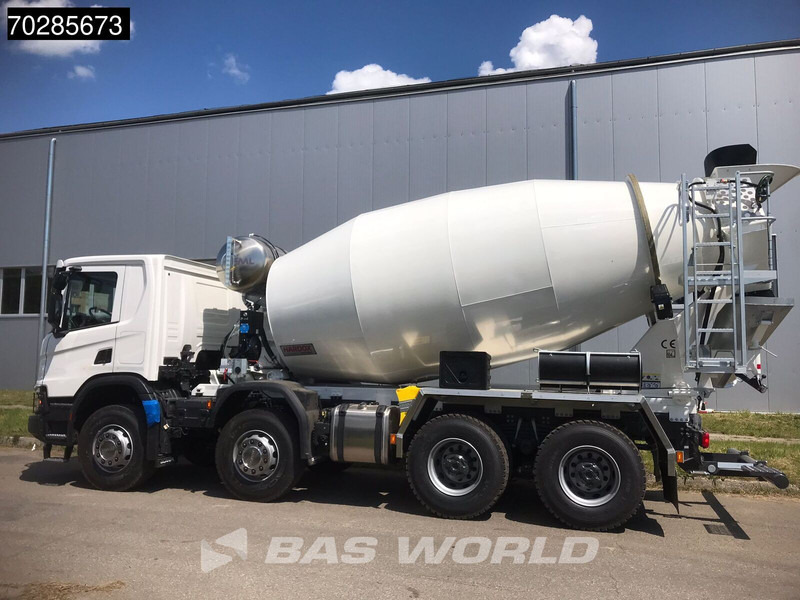 Scania P420 XT 8X4 NEW! 10m3 FML Mixer Automatic Steel suspension Big-Axle Euro 6 - Camion malaxeur: photos 5 Scania P420 XT 8X4 NEW! 10m3 FML Mixer Automatic Steel suspension Big-Axle Euro 6 - Camion malaxeur: photos 5