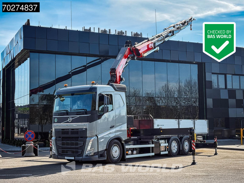Volvo FH 500 6X2 NEW! Fassi F545RA Kran Crane VEB+ Lift-Lenkachse - Camion plateau, Camion grue: photos 1 Volvo FH 500 6X2 NEW! Fassi F545RA Kran Crane VEB+ Lift-Lenkachse - Camion plateau, Camion grue: photos 1