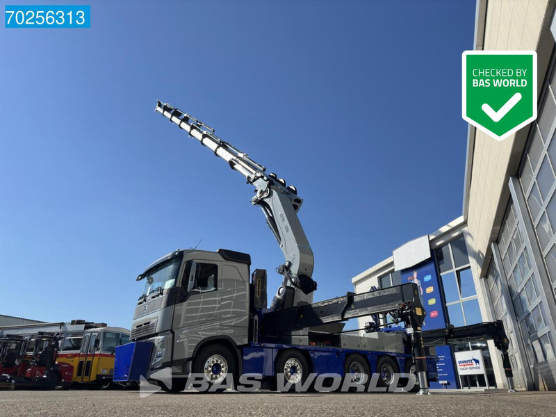 Volvo FH 540 10X4 NEW! Effer 2255 Kran Crane Lift-Lenkachse ACC Navi - Camion plateau, Camion grue: photos 1 Volvo FH 540 10X4 NEW! Effer 2255 Kran Crane Lift-Lenkachse ACC Navi - Camion plateau, Camion grue: photos 1