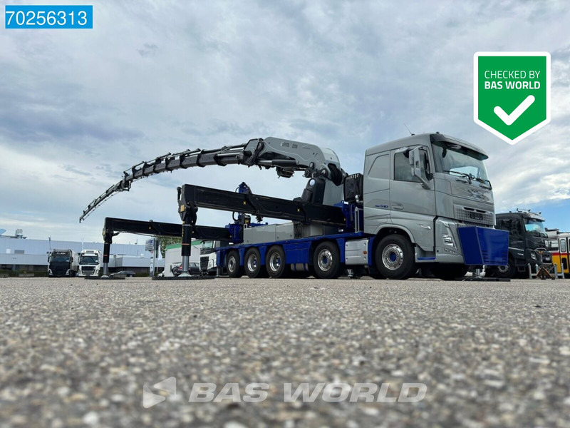 Volvo FH 540 10X4 NEW! Effer 2255 Kran Crane Lift-Lenkachse ACC Navi - Camion plateau, Camion grue: photos 2 Volvo FH 540 10X4 NEW! Effer 2255 Kran Crane Lift-Lenkachse ACC Navi - Camion plateau, Camion grue: photos 2