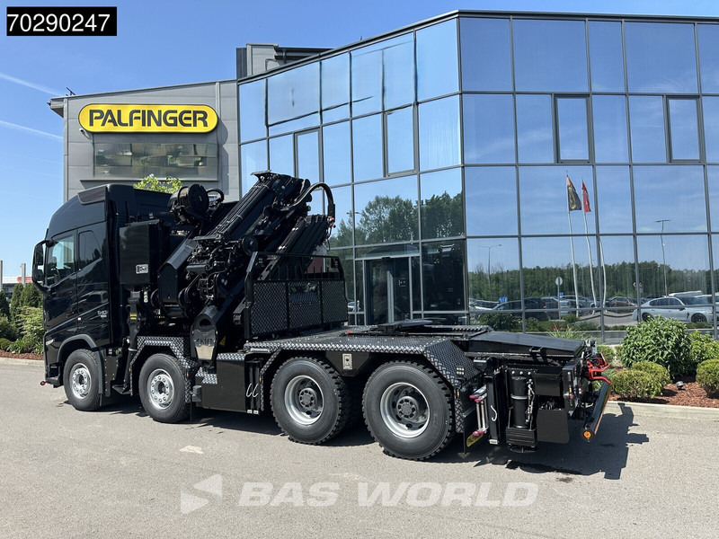 Volvo FH 540 FH 8X4 NEW! Palfinger PK1050 TEC G Crane Kran + JIB Winch Dynamic Steering Navi - Camion plateau, Camion grue: photos 2 Volvo FH 540 FH 8X4 NEW! Palfinger PK1050 TEC G Crane Kran + JIB Winch Dynamic Steering Navi - Camion plateau, Camion grue: photos 2