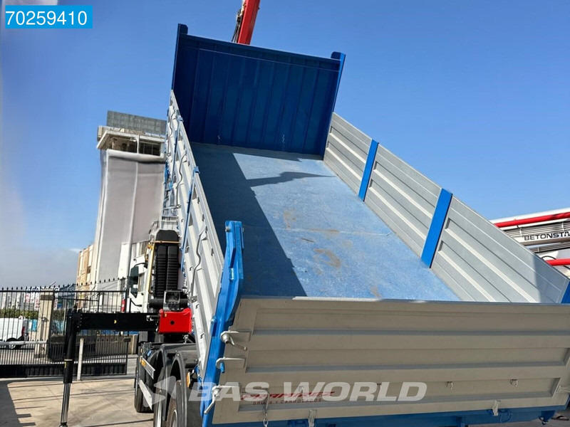 Camion benne, Camion grue neuf Volvo FMX 430 6X4 Palfinger PK24.001 SLD5 Kran Crane 12m3 Big-Axle Euro 6: photos 11