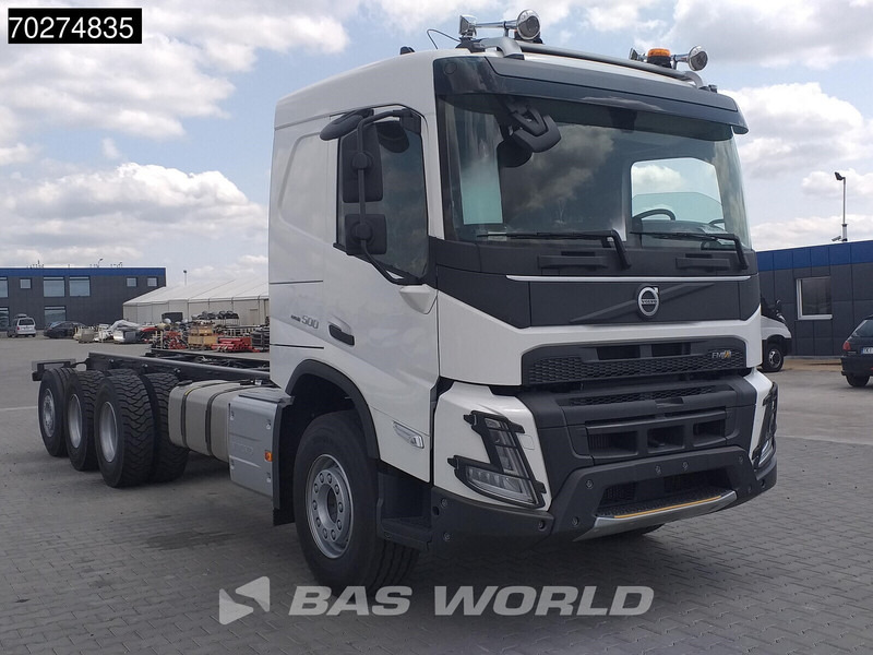 Volvo FMX 500 8X4 NEW 8x4 chassis Lift+steering axle VEB+ Euro 6 - Châssis cabine: photos 3 Volvo FMX 500 8X4 NEW 8x4 chassis Lift+steering axle VEB+ Euro 6 - Châssis cabine: photos 3