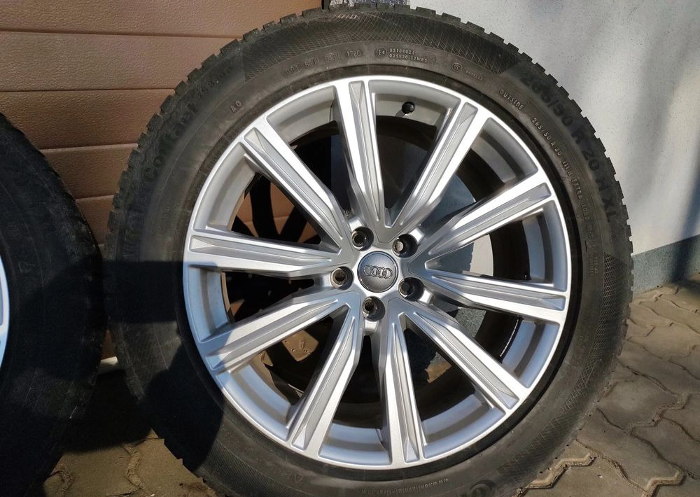 Koła felgi aluminiowe Audi Q8 SQ8 z oponami zimowymi Continental WinterContact TS850P 265/50 R20 H XL - Roue complète pour Voiture: photos 5 Koła felgi aluminiowe Audi Q8 SQ8 z oponami zimowymi Continental WinterContact TS850P 265/50 R20 H XL - Roue complète pour Voiture: photos 5