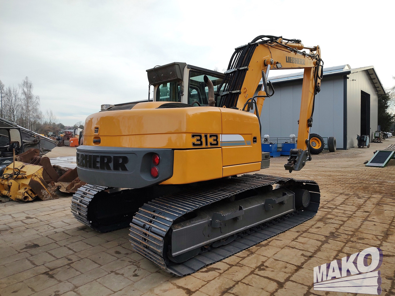 LIEBHERR R313 - Pelle sur chenille: photos 4 LIEBHERR R313 - Pelle sur chenille: photos 4