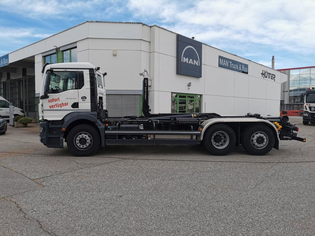 MAN TGS 26.470 Abrollkipper MEILLER RS21.70 6x2/4 - Camion ampliroll: photos 2 MAN TGS 26.470 Abrollkipper MEILLER RS21.70 6x2/4 - Camion ampliroll: photos 2