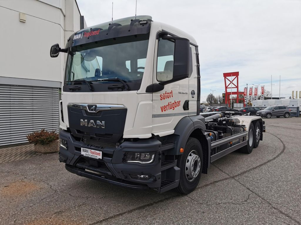 MAN TGS 26.470 Abrollkipper MEILLER RS21.70 6x2/4 - Camion ampliroll: photos 1 MAN TGS 26.470 Abrollkipper MEILLER RS21.70 6x2/4 - Camion ampliroll: photos 1