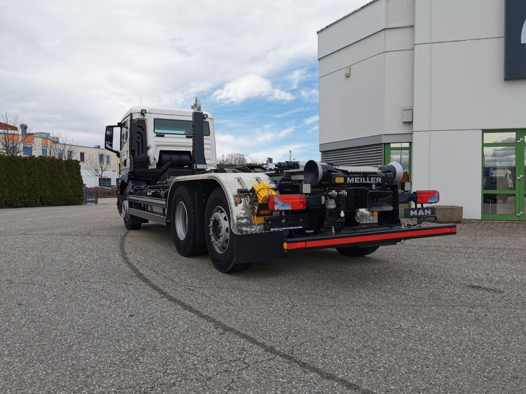 MAN TGS 26.470 Abrollkipper MEILLER RS21.70 6x2/4 - Camion ampliroll: photos 4 MAN TGS 26.470 Abrollkipper MEILLER RS21.70 6x2/4 - Camion ampliroll: photos 4