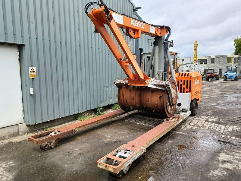 Engins de chantier pour transport de déchets PACKMAT PK451containeraandruk afval arm compactor: photos 9