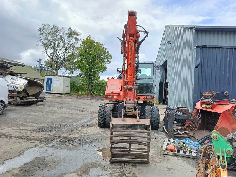 FIAT-HITACHI FH120W bandenkraan Wheel Excavator graafmachine - Pelle sur pneus: photos 4 FIAT-HITACHI FH120W bandenkraan Wheel Excavator graafmachine - Pelle sur pneus: photos 4