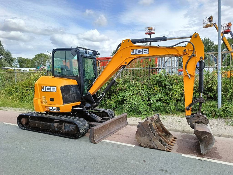 JCB 55 Z-1 midigraver 5 ton excavator bagger graafmach - Mini pelle: photos 1 JCB 55 Z-1 midigraver 5 ton excavator bagger graafmach - Mini pelle: photos 1