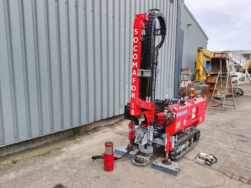 Socomafor 10 micro piling rig hei machine boor dri - Mât de battage: photos 3 Socomafor 10 micro piling rig hei machine boor dri - Mât de battage: photos 3