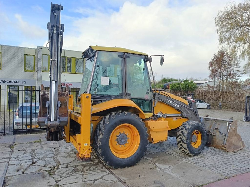 Tractopelle Volvo BL 61 + graaflaad combinatie backhoe loader lader: photos 8
