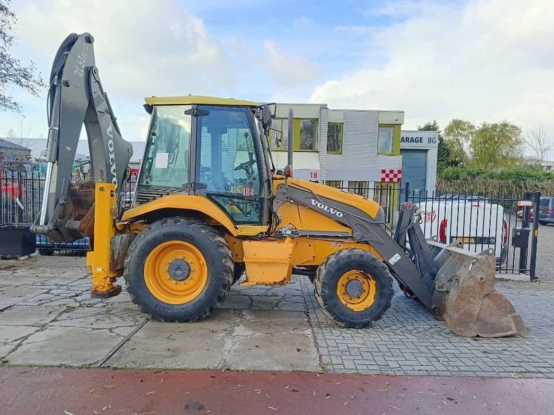 Tractopelle Volvo BL 61 + graaflaad combinatie backhoe loader lader: photos 7