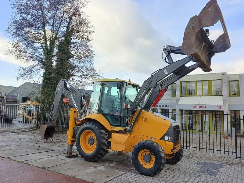 Tractopelle Volvo BL 61 + graaflaad combinatie backhoe loader lader: photos 13