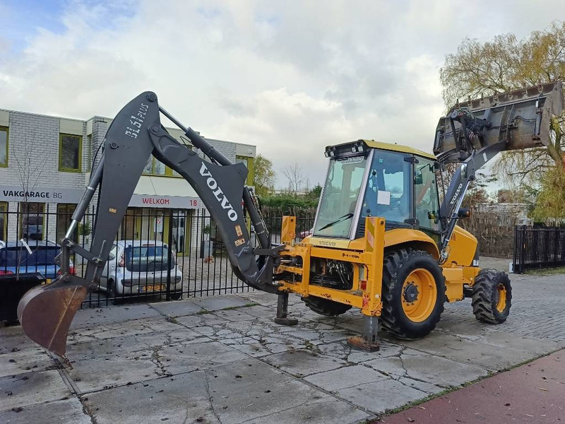 Tractopelle Volvo BL 61 + graaflaad combinatie backhoe loader lader: photos 14