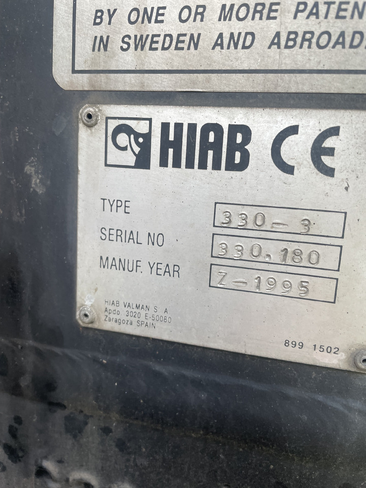 MAN F2000 413 6x2 Manual CRANE Hiab 330+jib 90 21m - Tracteur routier: photos 4 MAN F2000 413 6x2 Manual CRANE Hiab 330+jib 90 21m - Tracteur routier: photos 4