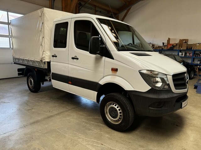 MERCEDES-BENZ Sprinter 316 CDI Doka 4x4 Allrad Plane... - Véhicule utilitaire plateau baché, Utilitaire double cabine: photos 1 MERCEDES-BENZ Sprinter 316 CDI Doka 4x4 Allrad Plane... - Véhicule utilitaire plateau baché, Utilitaire double cabine: photos 1