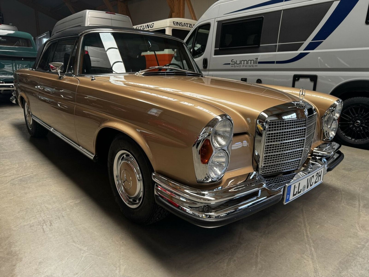 Mercedes-Benz 280 SE Cabrio W111 BRABUS-Classic Restauration - Voiture: photos 1 Mercedes-Benz 280 SE Cabrio W111 BRABUS-Classic Restauration - Voiture: photos 1