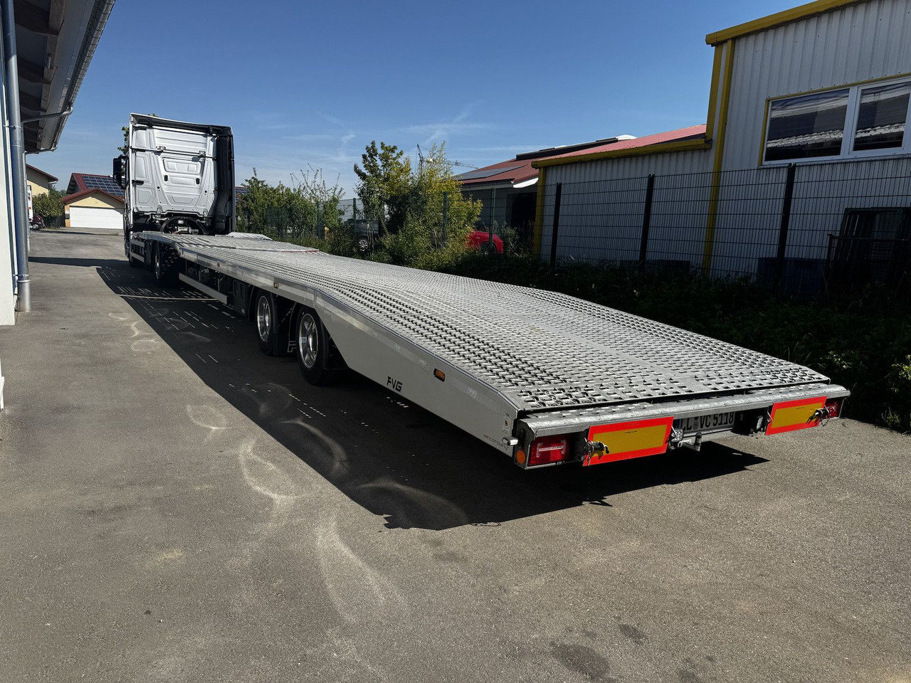 Mercedes-Benz Actros L 1851 FVG Autotransporter + Hänger - Camion porte-voitures: photos 5 Mercedes-Benz Actros L 1851 FVG Autotransporter + Hänger - Camion porte-voitures: photos 5