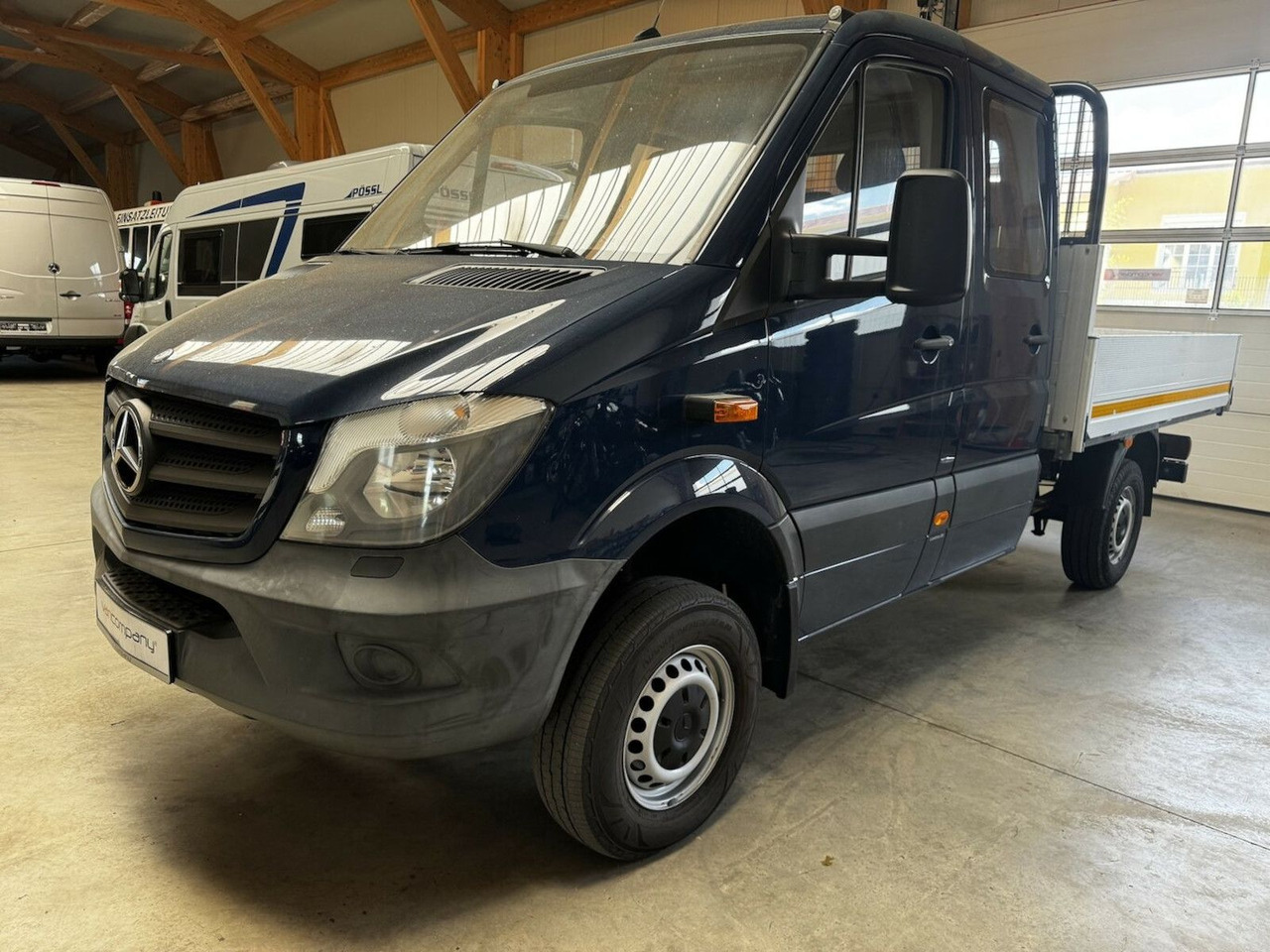 Mercedes-Benz Sprinter 313 CDI Doka 4x4 Allrad AHK 3.5t - Fourgon plateau, Utilitaire double cabine: photos 2 Mercedes-Benz Sprinter 313 CDI Doka 4x4 Allrad AHK 3.5t - Fourgon plateau, Utilitaire double cabine: photos 2