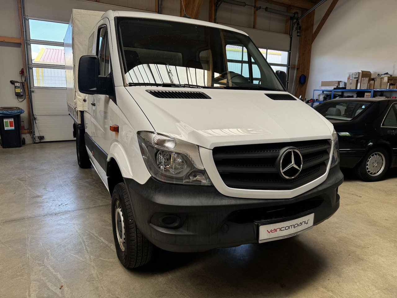 Mercedes-Benz Sprinter 316 CDI Doka 4x4 Allrad Plane - Véhicule utilitaire plateau baché, Utilitaire double cabine: photos 3 Mercedes-Benz Sprinter 316 CDI Doka 4x4 Allrad Plane - Véhicule utilitaire plateau baché, Utilitaire double cabine: photos 3