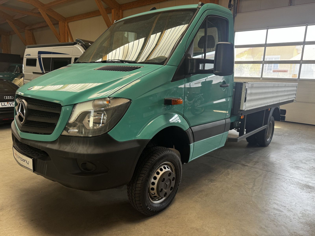 Mercedes-Benz Sprinter 513 CDI 4x4 Allrad Pritsche 3.5t - Fourgon plateau: photos 1 Mercedes-Benz Sprinter 513 CDI 4x4 Allrad Pritsche 3.5t - Fourgon plateau: photos 1