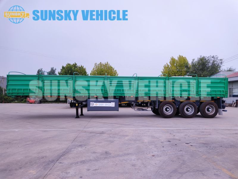SUNSKY 13M dropside semi trailer - Semi-remorque plateau: photos 4 SUNSKY 13M dropside semi trailer - Semi-remorque plateau: photos 4