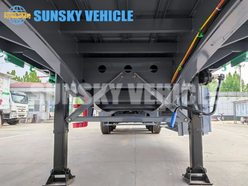 SUNSKY 13M dropside semi trailer - Semi-remorque plateau: photos 5 SUNSKY 13M dropside semi trailer - Semi-remorque plateau: photos 5