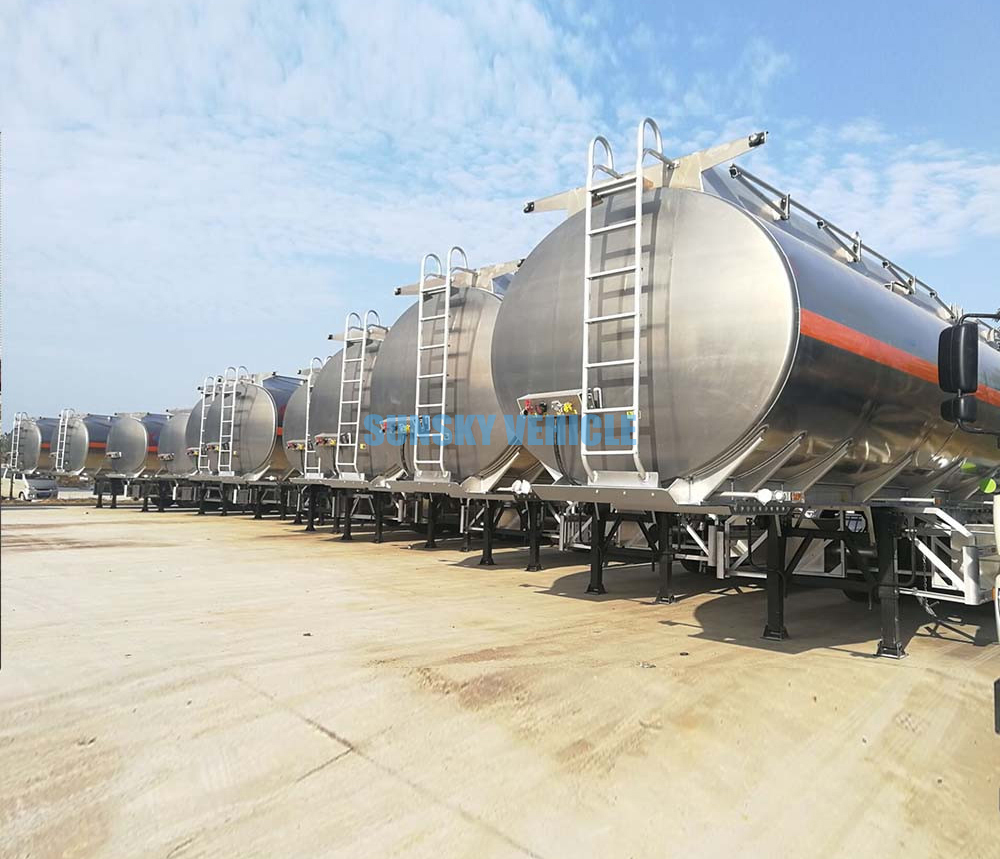 SUNSKY Fuel Tank Trailer - Semi-remorque citerne: photos 4 SUNSKY Fuel Tank Trailer - Semi-remorque citerne: photos 4
