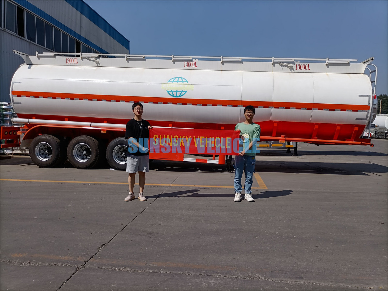 SUNSKY Fuel Tanker for sale - Semi-remorque citerne: photos 5 SUNSKY Fuel Tanker for sale - Semi-remorque citerne: photos 5