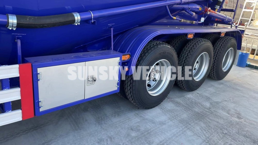 SUNSKY bulk cement trailer - Semi-remorque citerne: photos 3 SUNSKY bulk cement trailer - Semi-remorque citerne: photos 3
