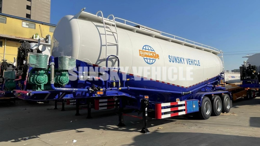 SUNSKY bulk cement trailer - Semi-remorque citerne: photos 1 SUNSKY bulk cement trailer - Semi-remorque citerne: photos 1