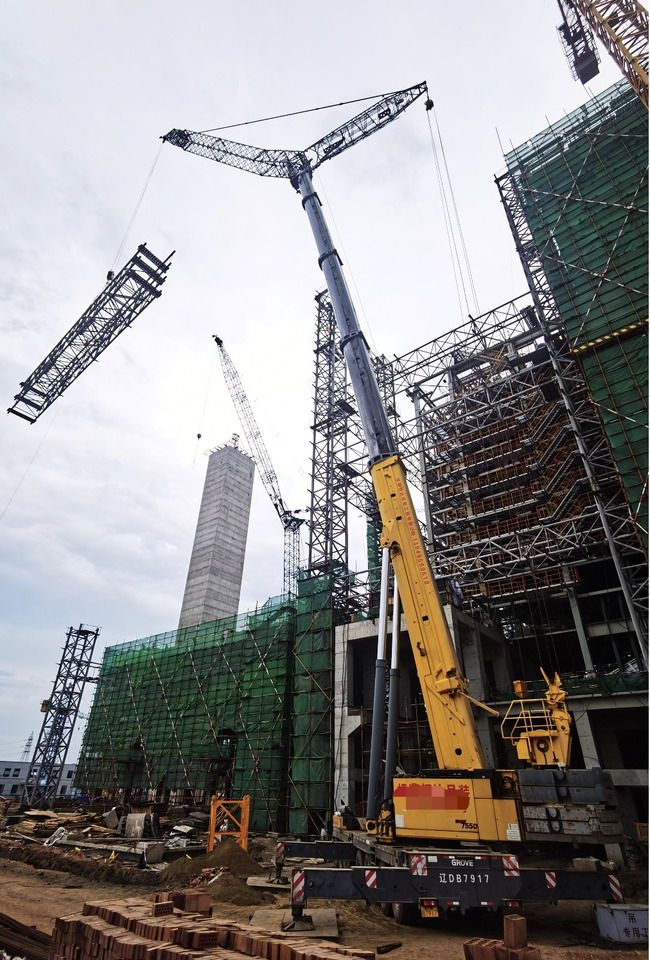 GROVE Second Hand Knuckle Boom Truck Crane GMK7450 450t Mobile Jib Crane - Grue mobile: photos 3 GROVE Second Hand Knuckle Boom Truck Crane GMK7450 450t Mobile Jib Crane - Grue mobile: photos 3