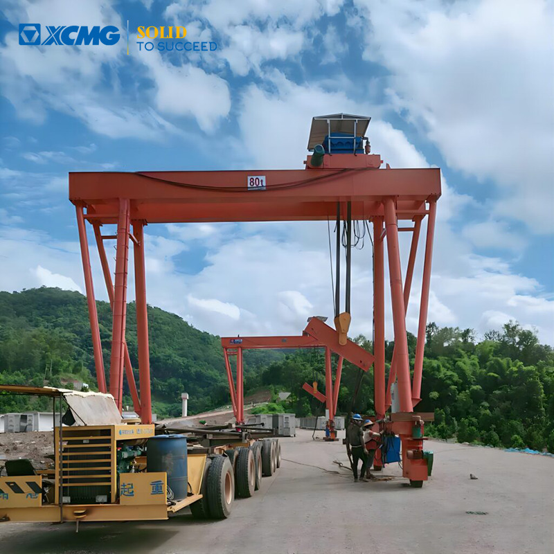 XCMG Double girder tyre gantry crane - Portique de manutention: photos 1 XCMG Double girder tyre gantry crane - Portique de manutention: photos 1