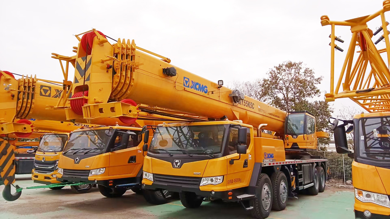 XCMG Manufacturer Second Hand Lorry Truck Crane QY55K5C_2 55 Ton Mobile Hydraulic Crane For Sale - Grue mobile: photos 5 XCMG Manufacturer Second Hand Lorry Truck Crane QY55K5C_2 55 Ton Mobile Hydraulic Crane For Sale - Grue mobile: photos 5