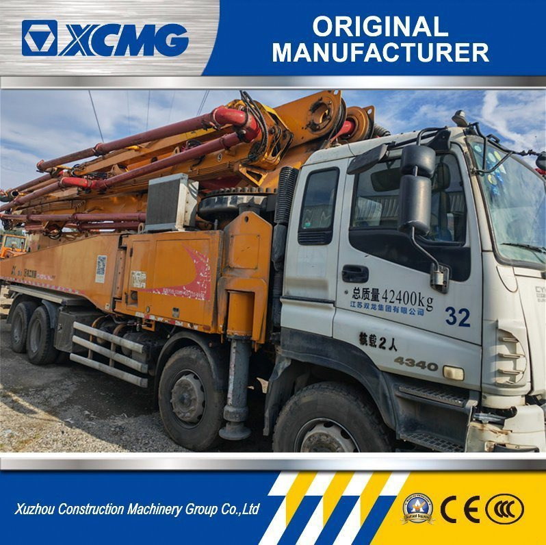 XCMG Official Hb56K 2016 Year 56m Concrete Boom Pump Truck for Sale - Camion pompe: photos 1 XCMG Official Hb56K 2016 Year 56m Concrete Boom Pump Truck for Sale - Camion pompe: photos 1