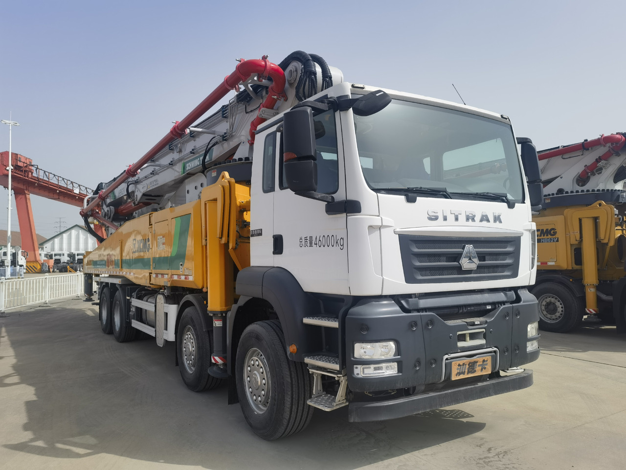 XCMG Official Second Hand 62m Concrete Boom Pump HB62V Truck Mounted Concrete Pump For Sale - Camion pompe: photos 2 XCMG Official Second Hand 62m Concrete Boom Pump HB62V Truck Mounted Concrete Pump For Sale - Camion pompe: photos 2