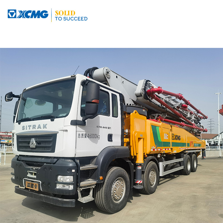 XCMG Official Second Hand 62m Concrete Boom Pump HB62V Truck Mounted Concrete Pump For Sale - Camion pompe: photos 1 XCMG Official Second Hand 62m Concrete Boom Pump HB62V Truck Mounted Concrete Pump For Sale - Camion pompe: photos 1