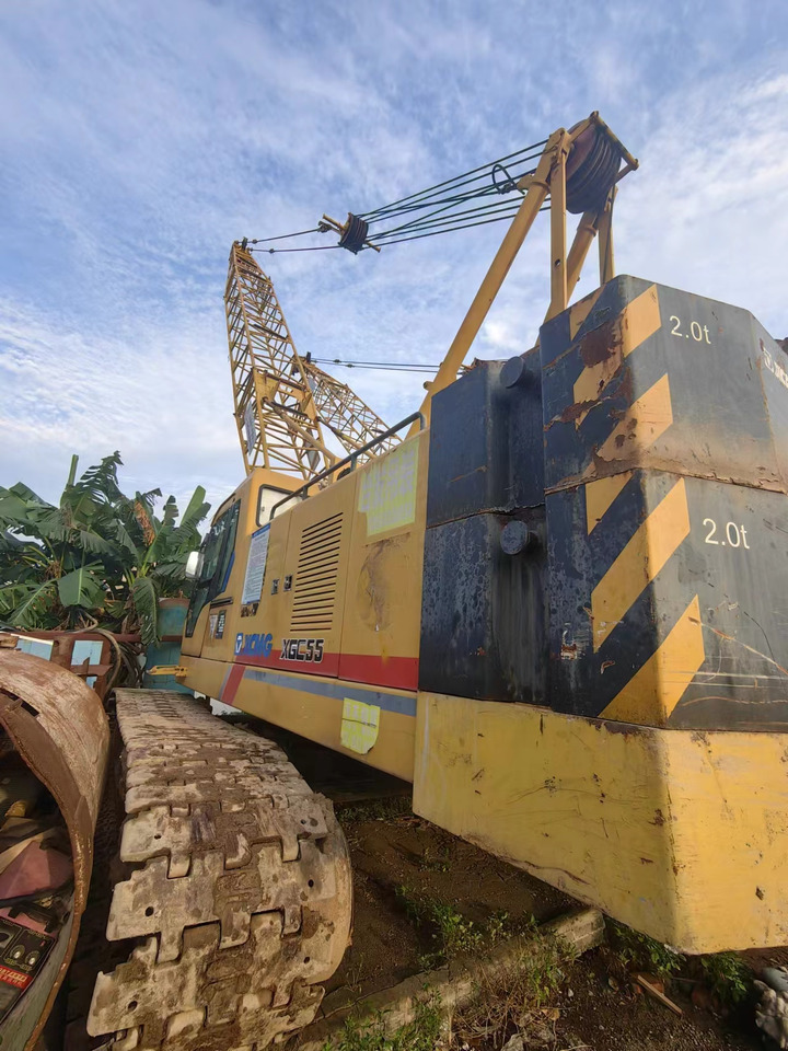 XCMG Official Second Hand Mini Crawler Crane XGC55 Used Mobile Crane For Sale - Grue sur chenilles: photos 4 XCMG Official Second Hand Mini Crawler Crane XGC55 Used Mobile Crane For Sale - Grue sur chenilles: photos 4