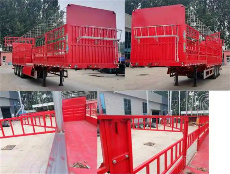 XCMG Official XLYZ9400CCYE Fence Cargo Semi Trailer - Semi-remorque plateau: photos 5 XCMG Official XLYZ9400CCYE Fence Cargo Semi Trailer - Semi-remorque plateau: photos 5